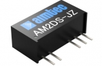 AM2DS-JZ: Low-cost 2 Watt Isolated DC-DC converters, in SMD with OT -40oC to + 85oC, and -40 °C to +105 °C