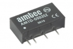 AM1D-Z: Low-cost 1 Watt DC-DC converters, with OT -40oC to + 85oC on SIP7 Package
